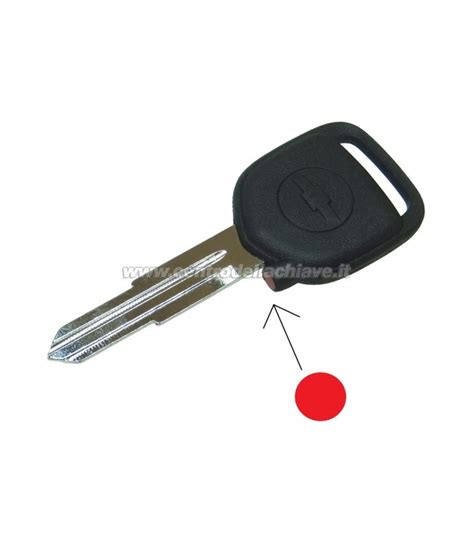 Interno di una chiave auto con transponder