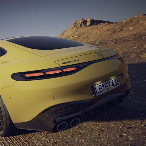 Mercedes-AMG GT R vista posteriore con alettone