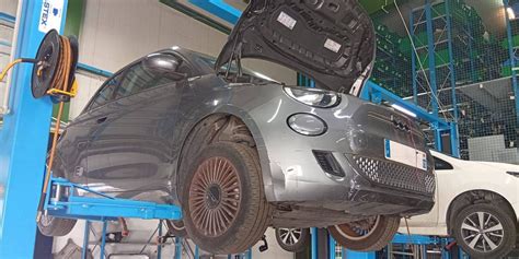 Schema di ricarica della Fiat 500e