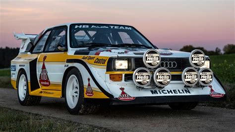 Aerodinamica estrema della Audi Sport Quattro S1