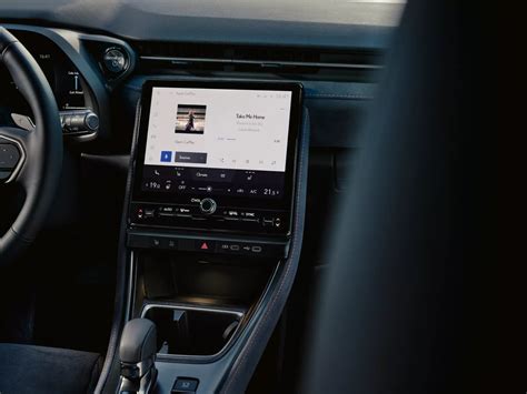 Schermo touchscreen centrale Lexus LBX