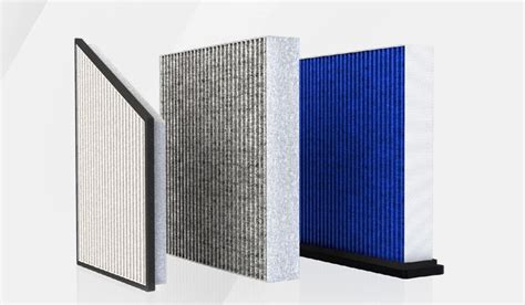 confronto visivo tra filtro abitacolo standard e filtro a carboni attivi