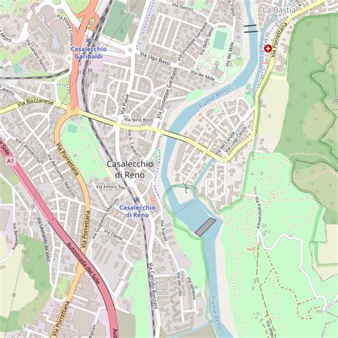 Mappa delle officine Volkswagen a Casalecchio di Reno e dintorni