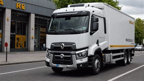 Camion Renault con finiture esterne personalizzate
