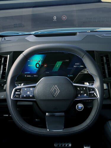Renault Rafale Multi-Sense display