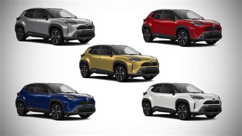 Palette colori disponibili per la Toyota Yaris Cross
