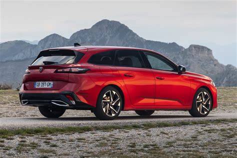 Vista dall'alto di Peugeot 308 SW