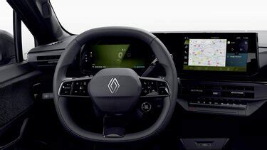 Schermo del sistema multimediale Renault con indicazione di aggiornamento