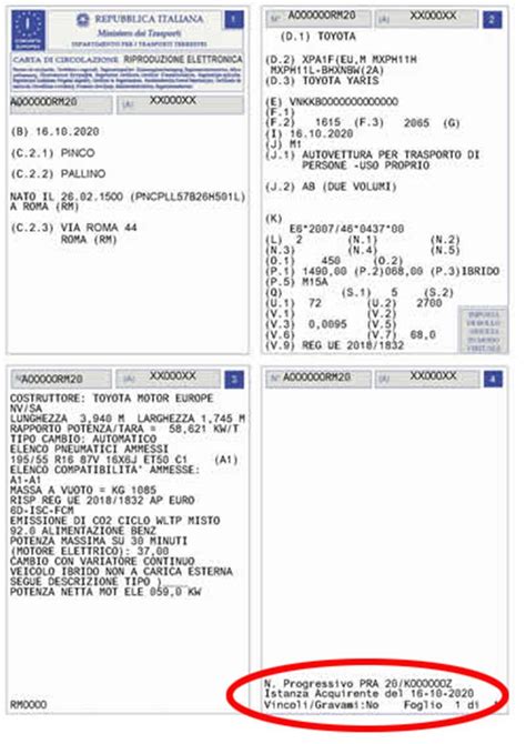 Documento Unico di circolazione