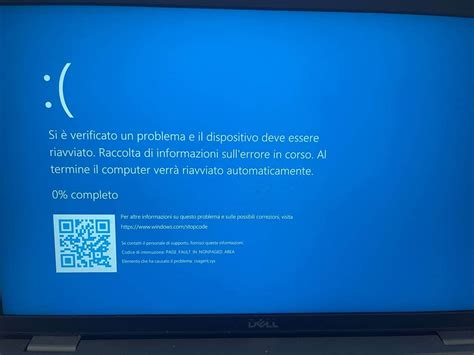 Schermata di errore su una piattaforma online