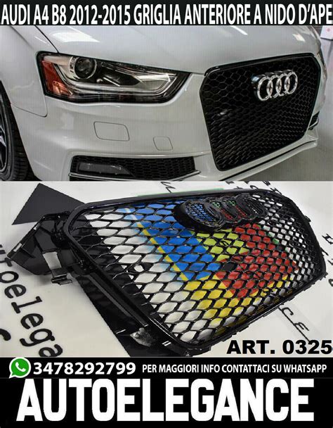 Dettaglio della griglia anteriore Audi A4