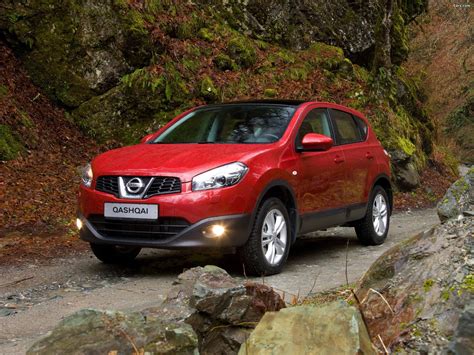 Panoramica frontale Nissan Qashqai 2009 in contesto urbano