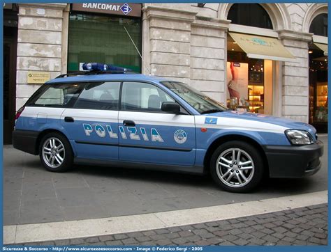 Subaru Legacy Polizia di Stato