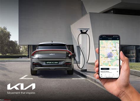 Logo Kia Charge e app su smartphone