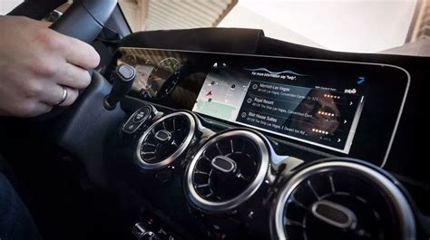 Sistema di infotainment MBUX della Mercedes-Benz GLA