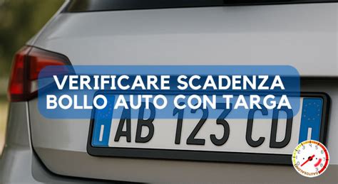Bollo auto e calendario con scadenza