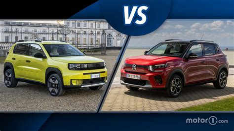 Citroën C3 e Fiat Grande Panda affiancate