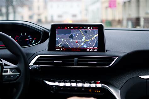 Schermo di infotainment bloccato in una Peugeot 3008