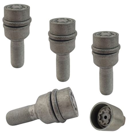 Schema bullone antifurto con profilo unico