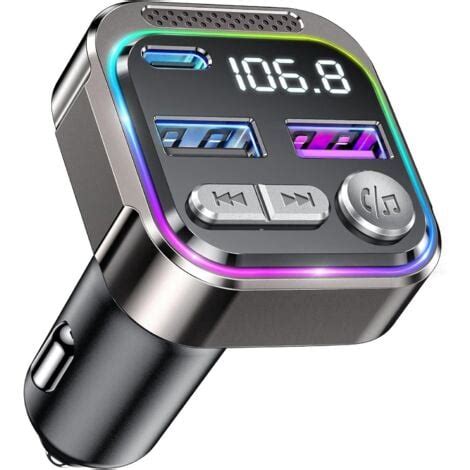 Trasmettitore FM Bluetooth in presa accendisigari