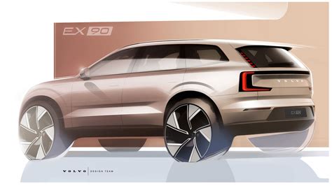 Sketch di design automobilistico Volvo