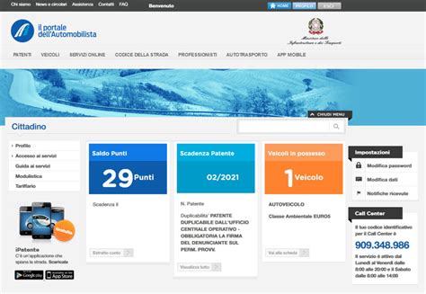 Schermata di un portale di vendita camion online