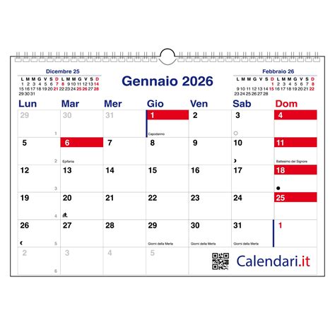 Calendario con mesi evidenziati per sospensione
