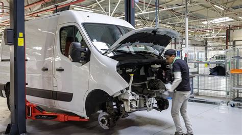 Immagine di un veicolo Renault Master in officina