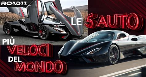 Grafico che mostra l'evoluzione della velocità massima delle auto più veloci nel tempo