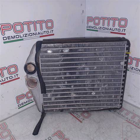 Radiatore riscaldamento Fiat 500 posizionato esternamente