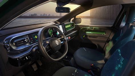 Renault Twingo E-Tech Electric interior dashboard and seats
