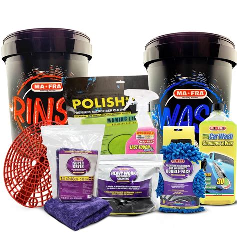 Kit completo per lavaggio auto