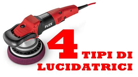 Tipi di lucidatrici per auto