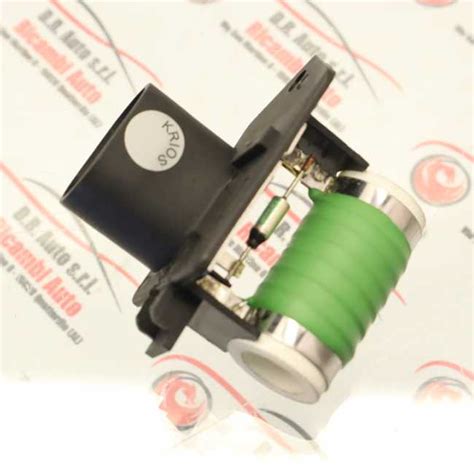 resistenza ventola radiatore