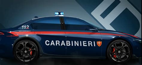 Alfa Romeo Giulia in livrea Carabinieri