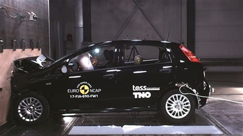 Test di sicurezza Euro NCAP Fiat Grande Punto