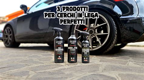 Prodotti per la pulizia dei cerchi in lega