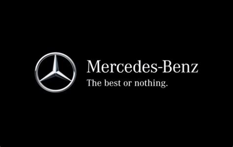 Logo Mercedes-Benz con sotto la scritta 