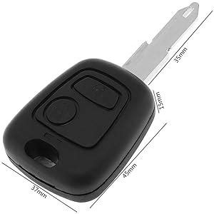 Guscio chiave Peugeot 107 nuovo e vecchio a confronto