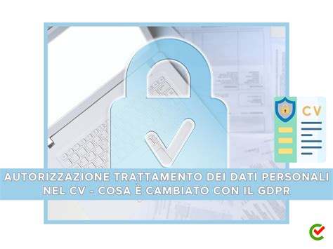 Schema del trattamento dei dati personali secondo GDPR