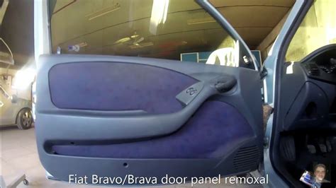 Fiat Bravo door panel removal