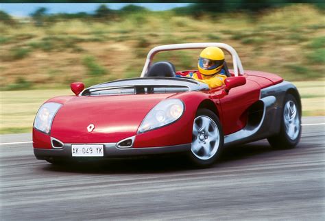 Renault Spider in pista