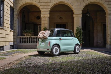 Dettaglio del colore Verde Vita sulla Fiat Topolino