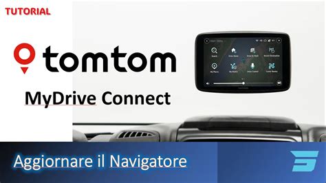 Screenshot del software TomTom MyDrive Connect con l'elenco degli aggiornamenti disponibili