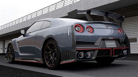Dettaglio aerodinamico posteriore Nissan GT-R