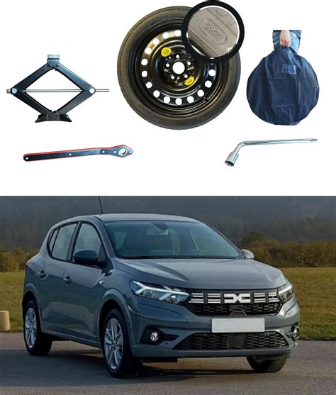 Dacia Sandero Stepway con ruotino di scorta