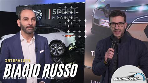 Biagio Russo in un evento Renault