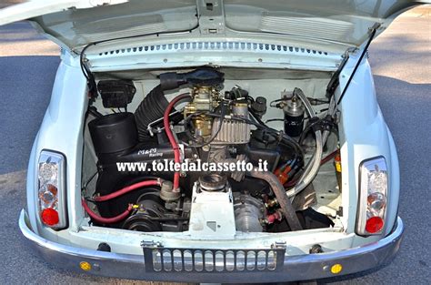 vano motore fiat 500