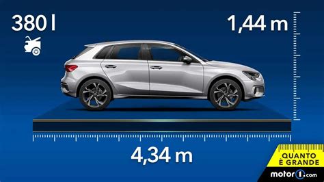Grafico comparativo Audi A1 vs A3 dimensioni