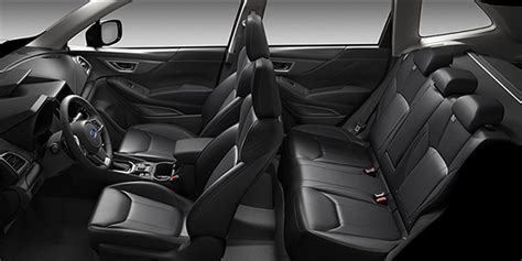 Interni Subaru Forester con sedili abbassati